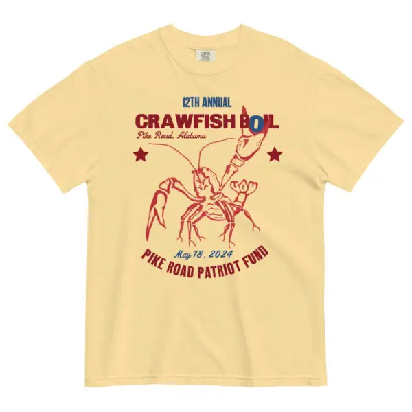 Official 2024 Crawfish Boil T-shirt - Comfort Colors Short-Sleeve 28