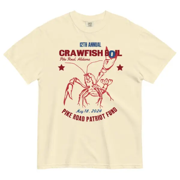 Official 2024 Crawfish Boil T-shirt - Comfort Colors Short-Sleeve 30