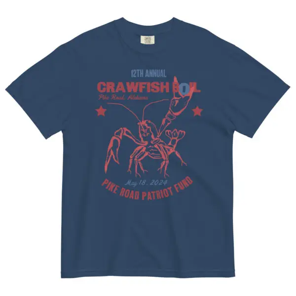 Official 2024 Crawfish Boil T-shirt - Comfort Colors Short-Sleeve 16