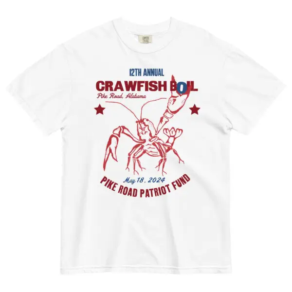 Official 2024 Crawfish Boil T-shirt - Comfort Colors Short-Sleeve 13