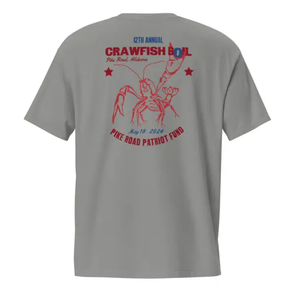 Official 2024 Crawfish Boil T-Shirt - Comfort Colors Shirt with Front Pocket 21