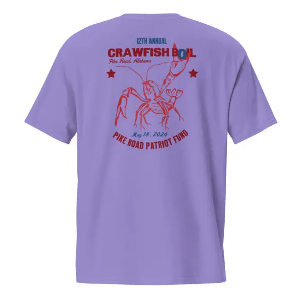 Official 2024 Crawfish Boil T-Shirt - Comfort Colors Shirt with Front Pocket 24