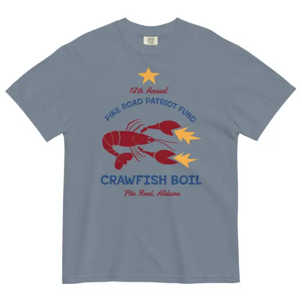 "Watch the Pinchers" 2024 Crawfish Boil Comfort Colors Garment-dyed Heavyweight T-shirt 2