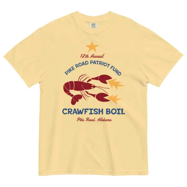 "Watch the Pinchers" 2024 Crawfish Boil Comfort Colors Garment-dyed Heavyweight T-shirt 12