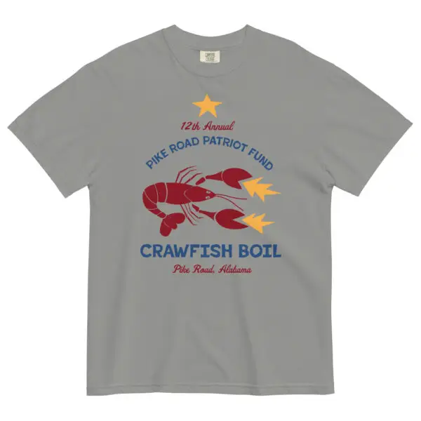 "Watch the Pinchers" 2024 Crawfish Boil Comfort Colors Garment-dyed Heavyweight T-shirt 6