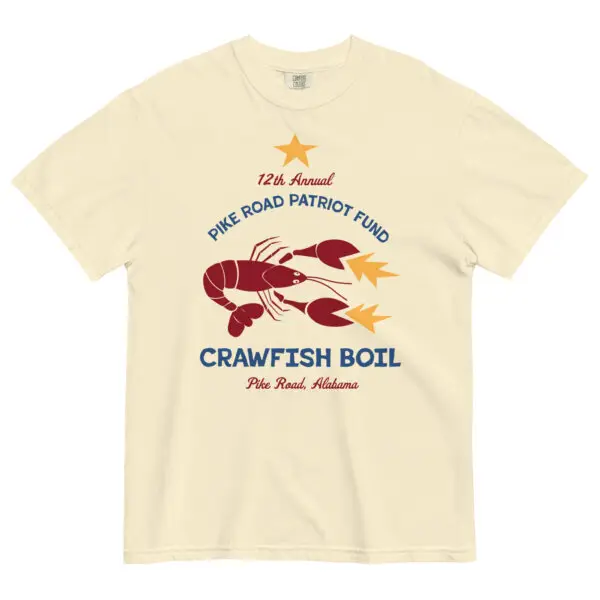 "Watch the Pinchers" 2024 Crawfish Boil Comfort Colors Garment-dyed Heavyweight T-shirt 14