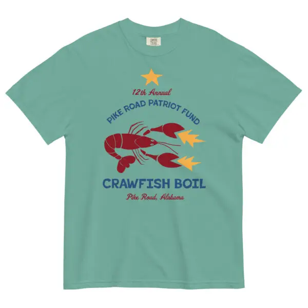 "Watch the Pinchers" 2024 Crawfish Boil Comfort Colors Garment-dyed Heavyweight T-shirt 8