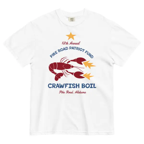 "Watch the Pinchers" 2024 Crawfish Boil Comfort Colors Garment-dyed Heavyweight T-shirt 1